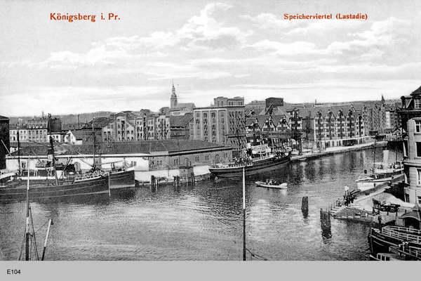 Königsberg, Speicherviertel Lastadie