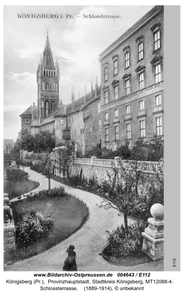 Königsberg, Schlossterrasse