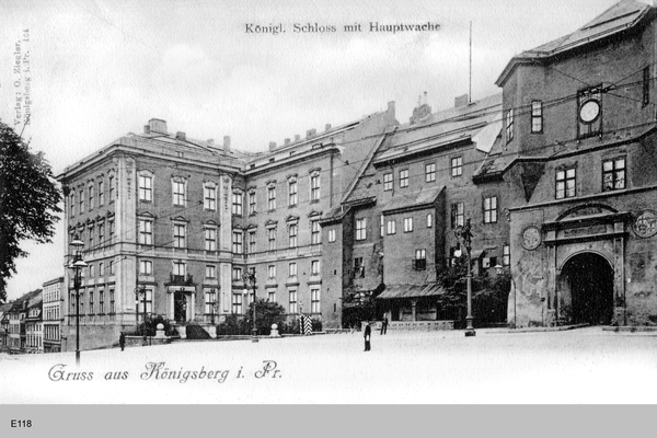Königsberg, Schloß mit Hauptwache