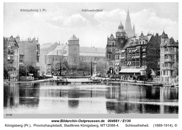 Königsberg, Schlossfreiheit