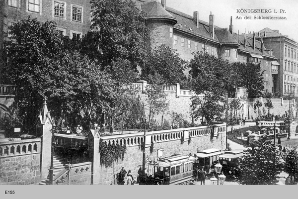 Königsberg, An der Schloßterrasse