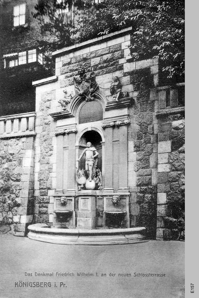 Königsberg, Denkmal Friedrich Wilhelm I