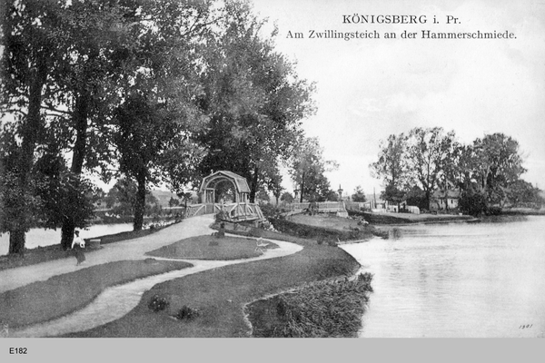 Königsberg, Am Zwillingsteich an der Hammerschmiede
