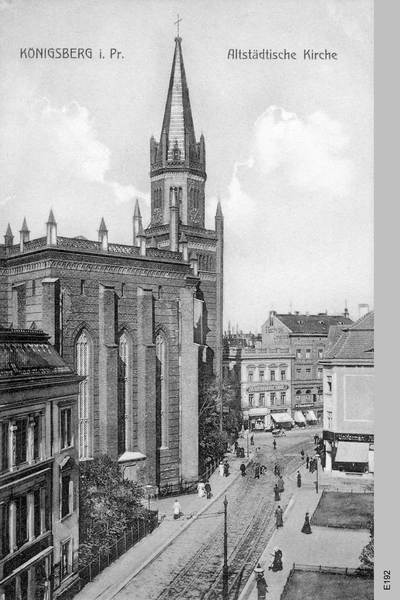 Königsberg, Altstädtische Kirche