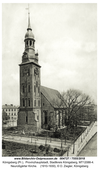 Königsberg, Neuroßgärter Kirche