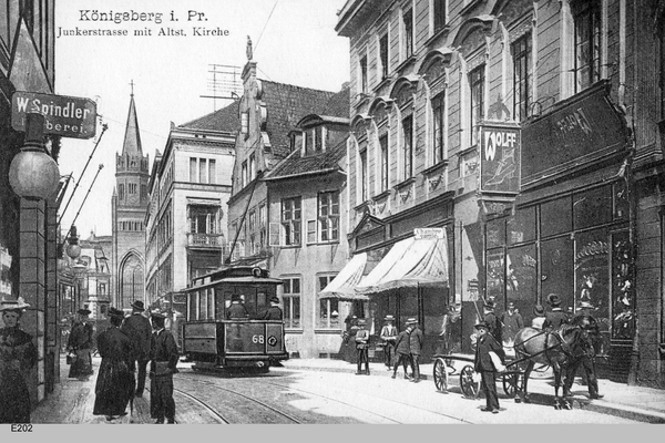 Königsberg, Junkerstraße, Altstädtische Kirche