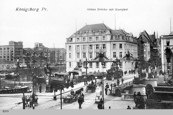 Königsberg, Grüne Brücke, Kneiphof