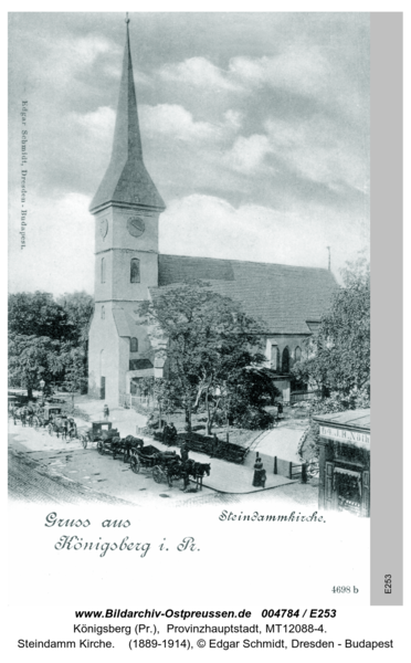 Königsberg, Steindamm Kirche