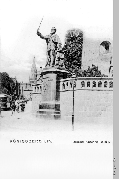 Königsberg, Kaiser Wilhelm Denkmal