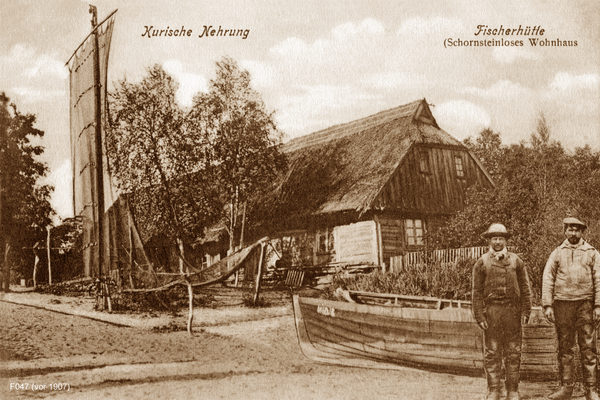 Kurische Nehrung, Fischerhütte