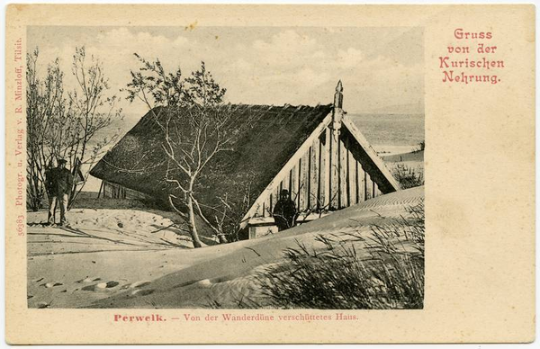 Perwelk, Von der Wanderdüne verschüttetes Haus