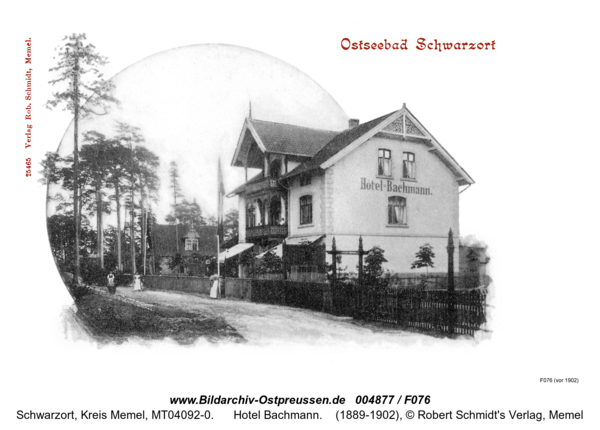 Schwarzort, Hotel Bachmann