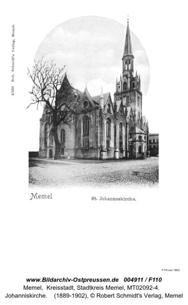 Memel, Johanniskirche