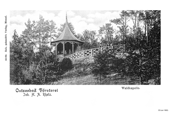 Seebad Försterei, Waldkapelle