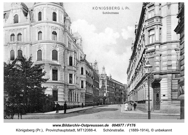 Königsberg, Schönstraße