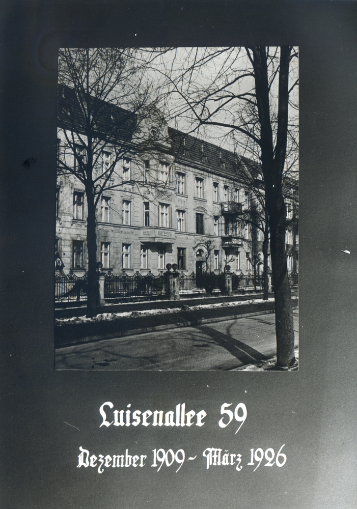 Königsberg (Pr.), Luisenallee Haus Nr. 59