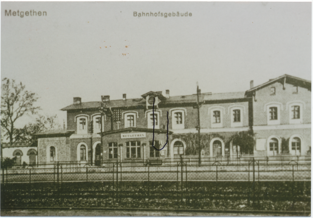 Metgethen, Seeweg 1, Bahnhof