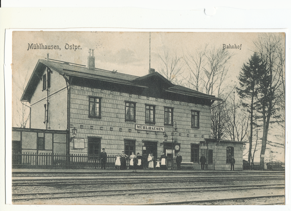 Mühlhausen, Bahnhof