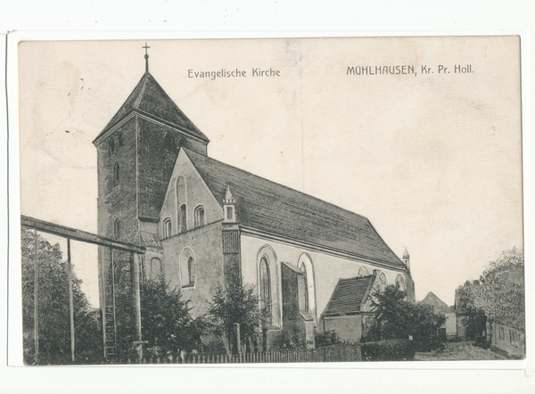 Mühlhausen Kr. Preußisch Holland, , Evangelische Kirche