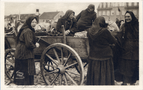 Memel, Kartoffelmarkt