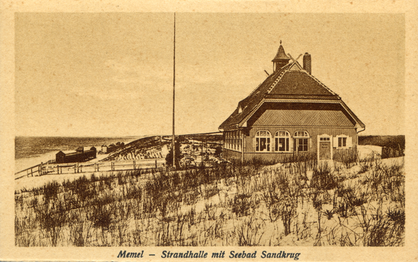 Sandkrug Stadtkr. Memel, Strandhalle