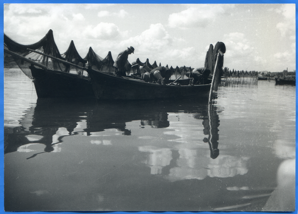 Ostpreußen, Fischer im Boot wo??