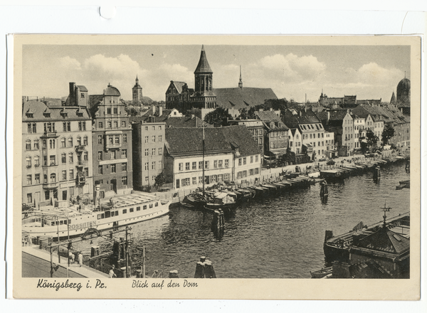 Königsberg, Blick auf den Dom