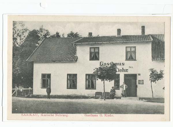 Sarkau, Gasthaus Kiehr am Kurischen Haff