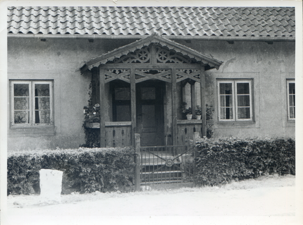 Grünhagen Kr. Preußisch Holland, Hauseingang