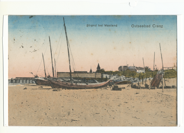 Cranz, Strand bei Westende