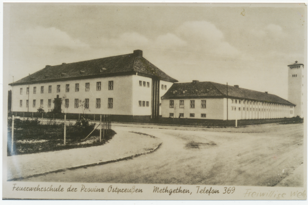 Metgethen, Soldauer Weg 7,Feuerwehrschule (Ecke Danziger Weg)