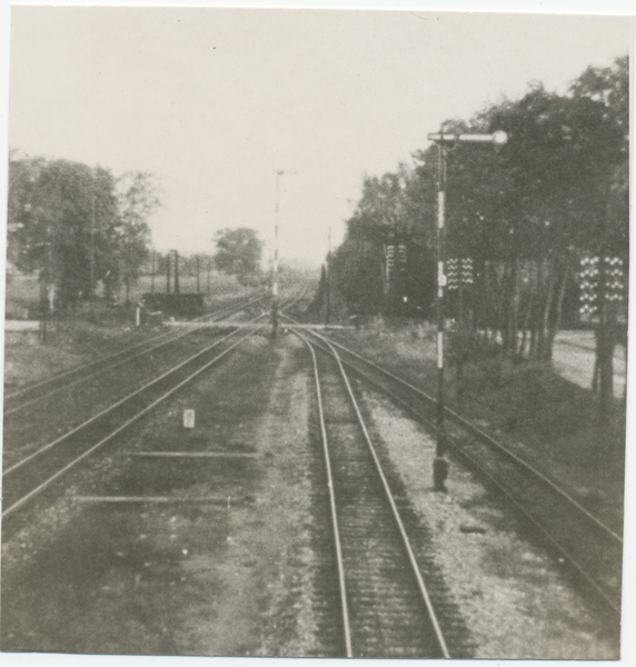 Metgethen, Bahnhof, Gleisanlagen