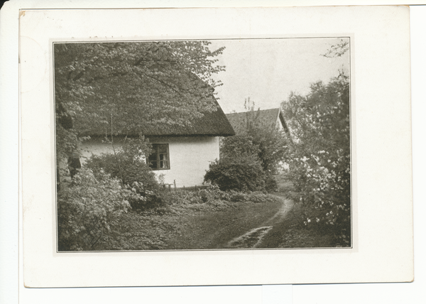 Rossitten Kr. Samland, Blick auf verwinkelte Häuser