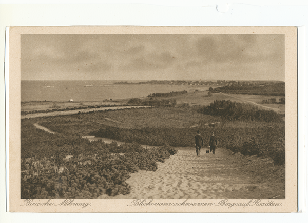 Rossitten Kr. Samland, Blick vom Schwarzen Berg, Ortsansicht