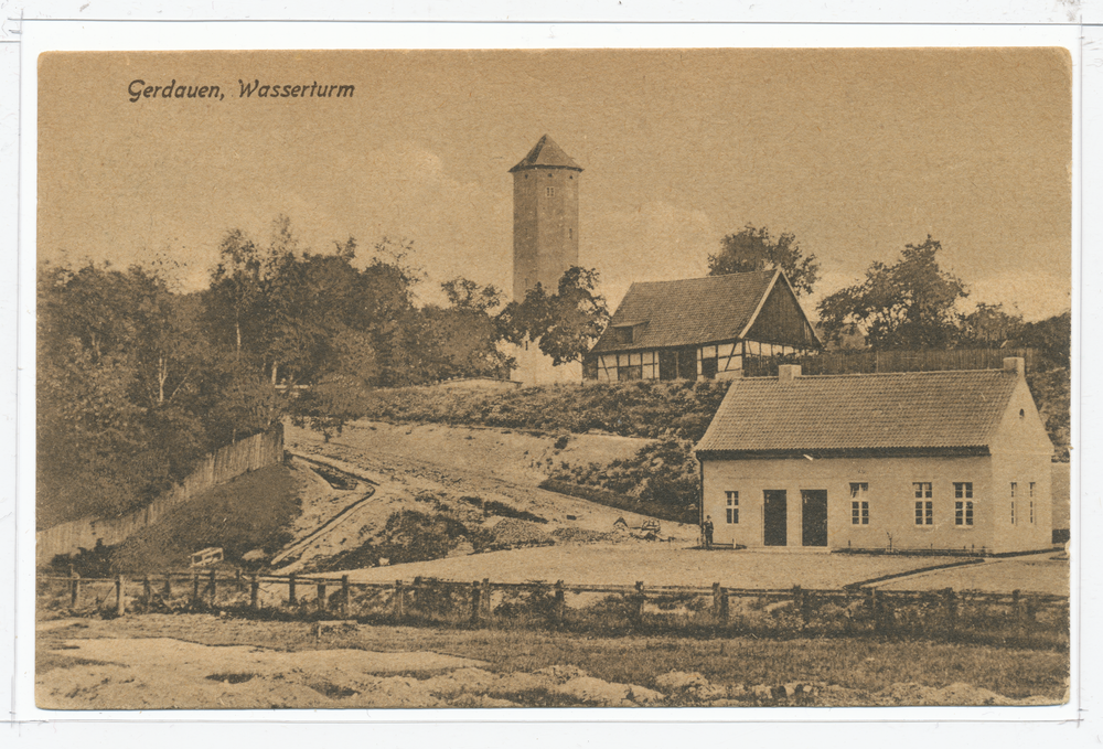 Gerdauen, Wasserturm