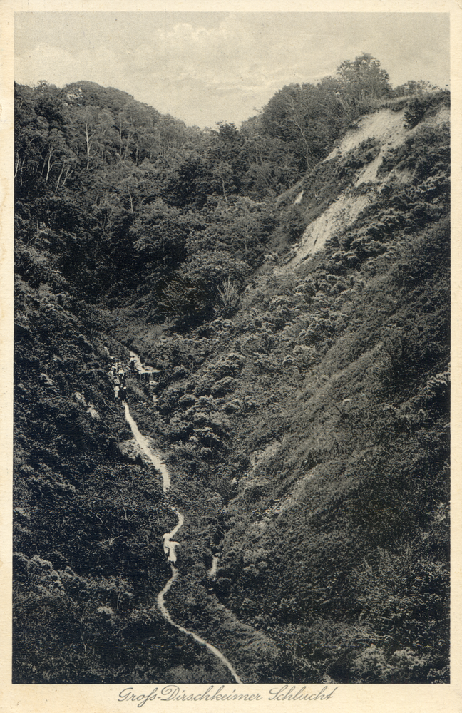 Groß Dirschkeim, Schlucht