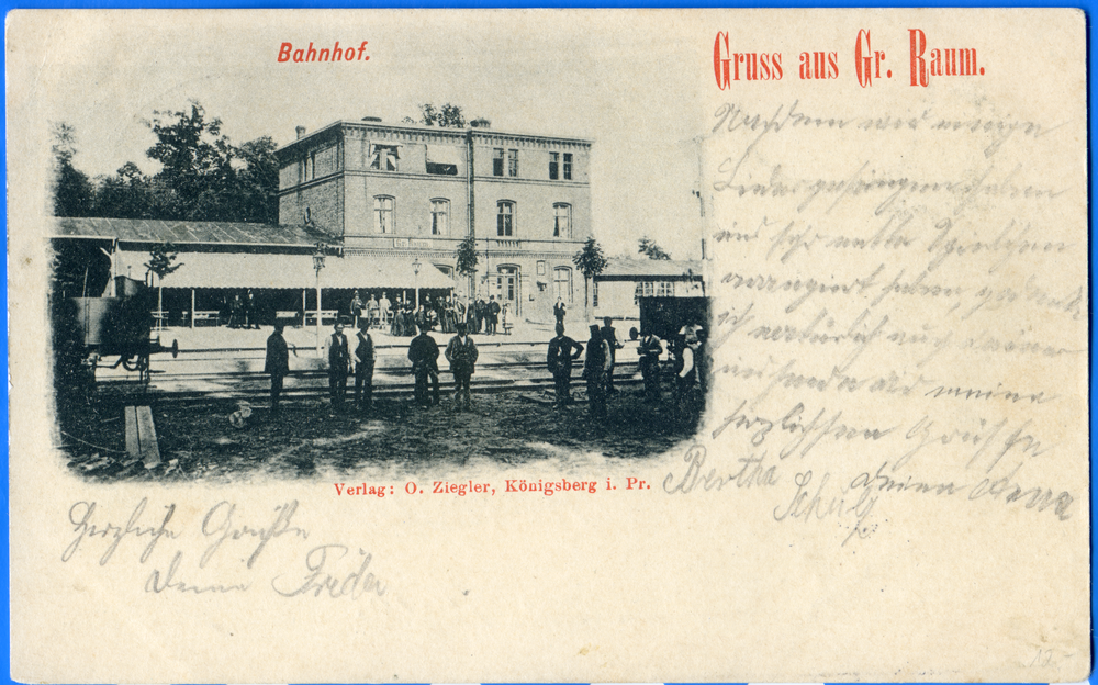 Groß Raum, Bahnhof