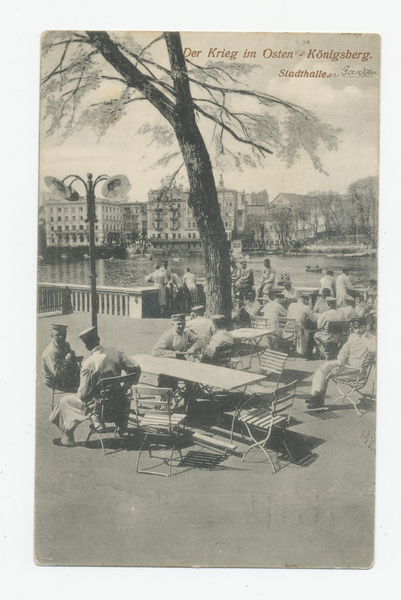 Königsberg, Stadthallen Garten