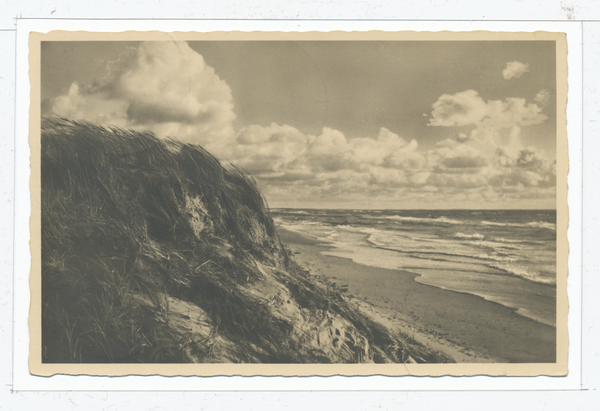 Cranz, Blick zur Ostsee von Westende aus