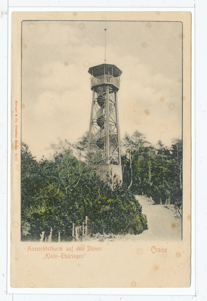 Cranz, Klein Thüringen, Aussichtsturm