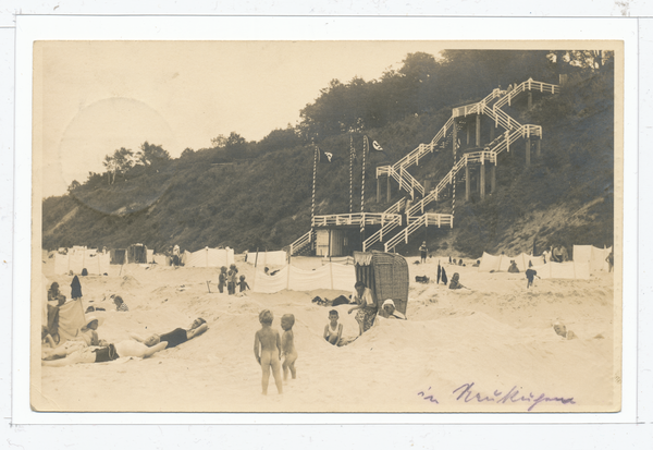 Neukuhren, Strandtreppe