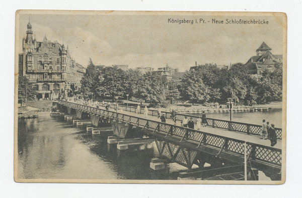 Königsberg, Neue Schloßteichbrücke