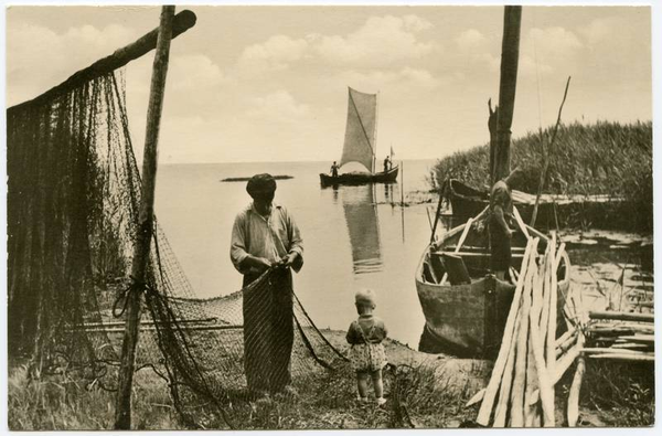 Kurische Nehrung, Bei den Netzen