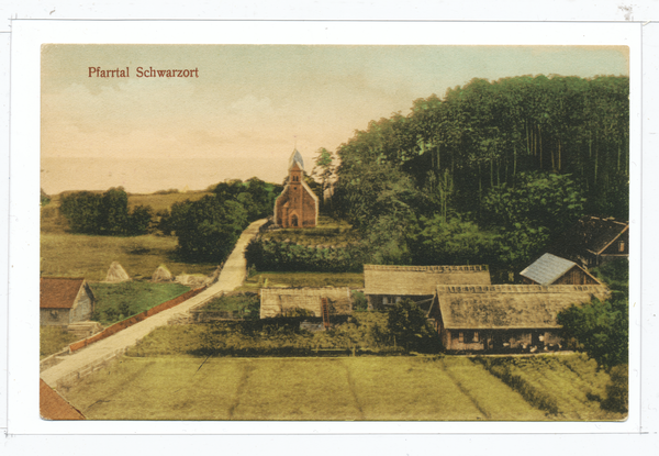 Schwarzort, Blick vom Evaberg auf das Kurische Haff