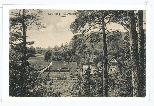 Schwarzort, Blick vom Evaberg auf das Kurische Haff