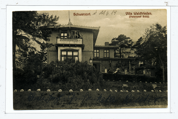 Schwarzort, Villa Waldfrieden (Pensionat Bolz)