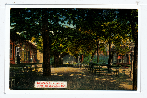 Schwarzort, Kurischer Hof, Garten