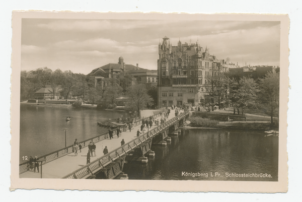 Königsberg, Schloßteichbrücke