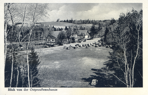 Galtgarben, Gasthaus, Blick von der Ostpreußenschanze