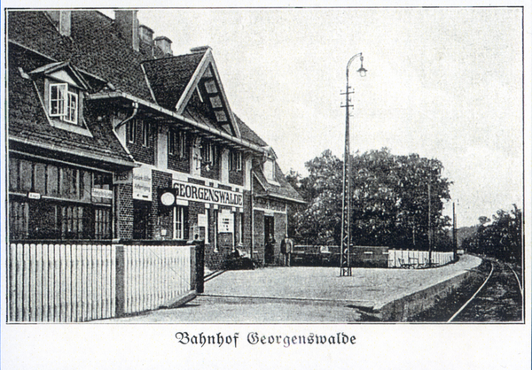 Georgenswalde, Bahnhof